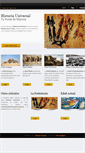 Mobile Screenshot of historiauniversal.org